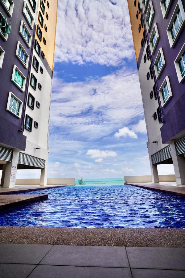 Casa Callisto Homestay - New Seaview With Pool 3Br Apartment Ladang Tanjung 쿠알라트렝가누 외부 사진